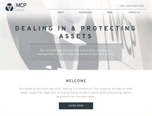 Tablet Screenshot of mcpgroup.com.au